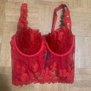 NWOT Victorias Secret Very Sexy Red Corset